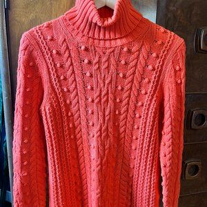 GAP Cable Knit Turtleneck Sweater